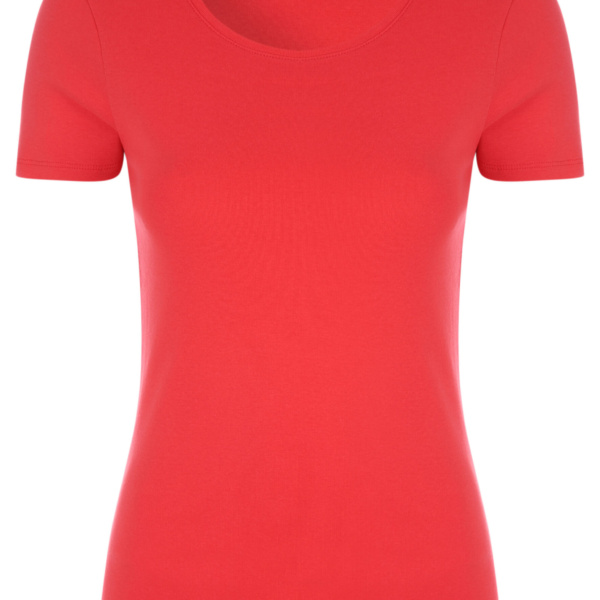 T-shirt Basic Cotone Bio - Rosso