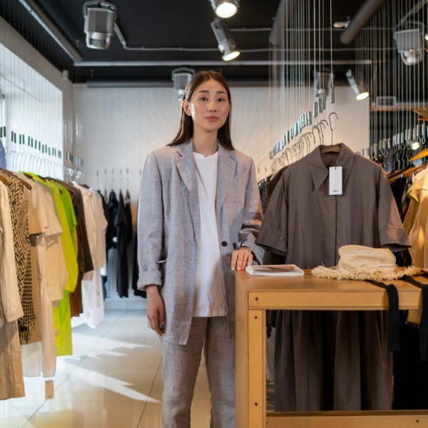 Completo Gessato Grigio Chiaro – Elegante, Moderno e Leggero